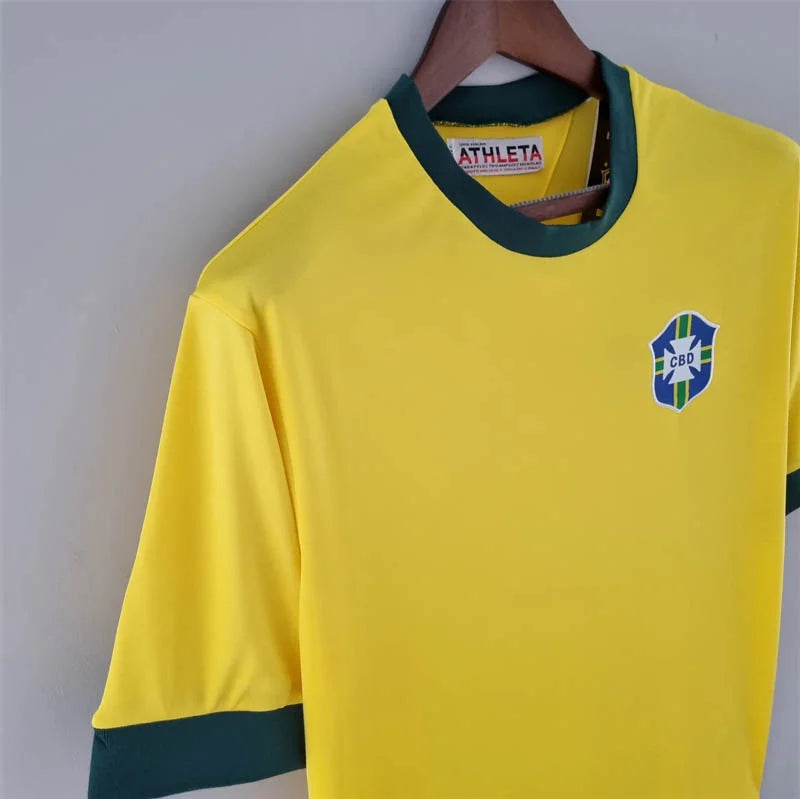 Brazil 1970 Home Retro Jersey