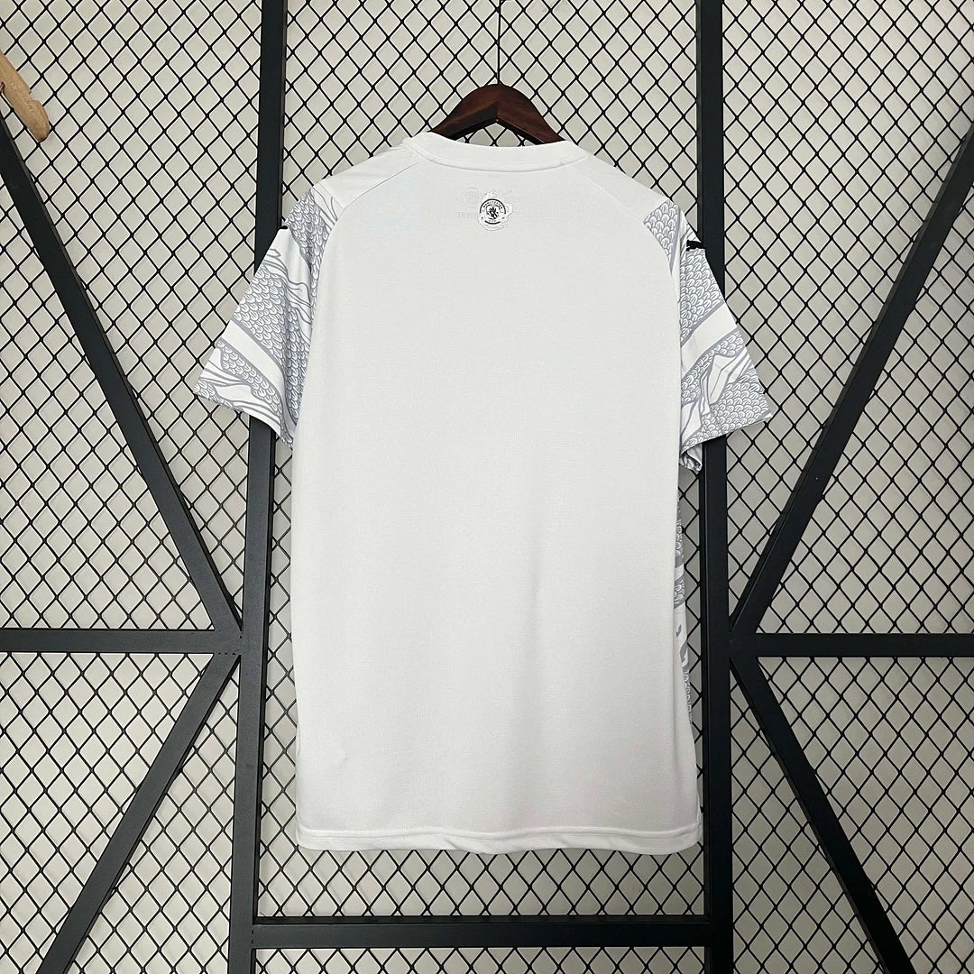 Manchester City Gray Dragon And White 2023/24 Special Jersey