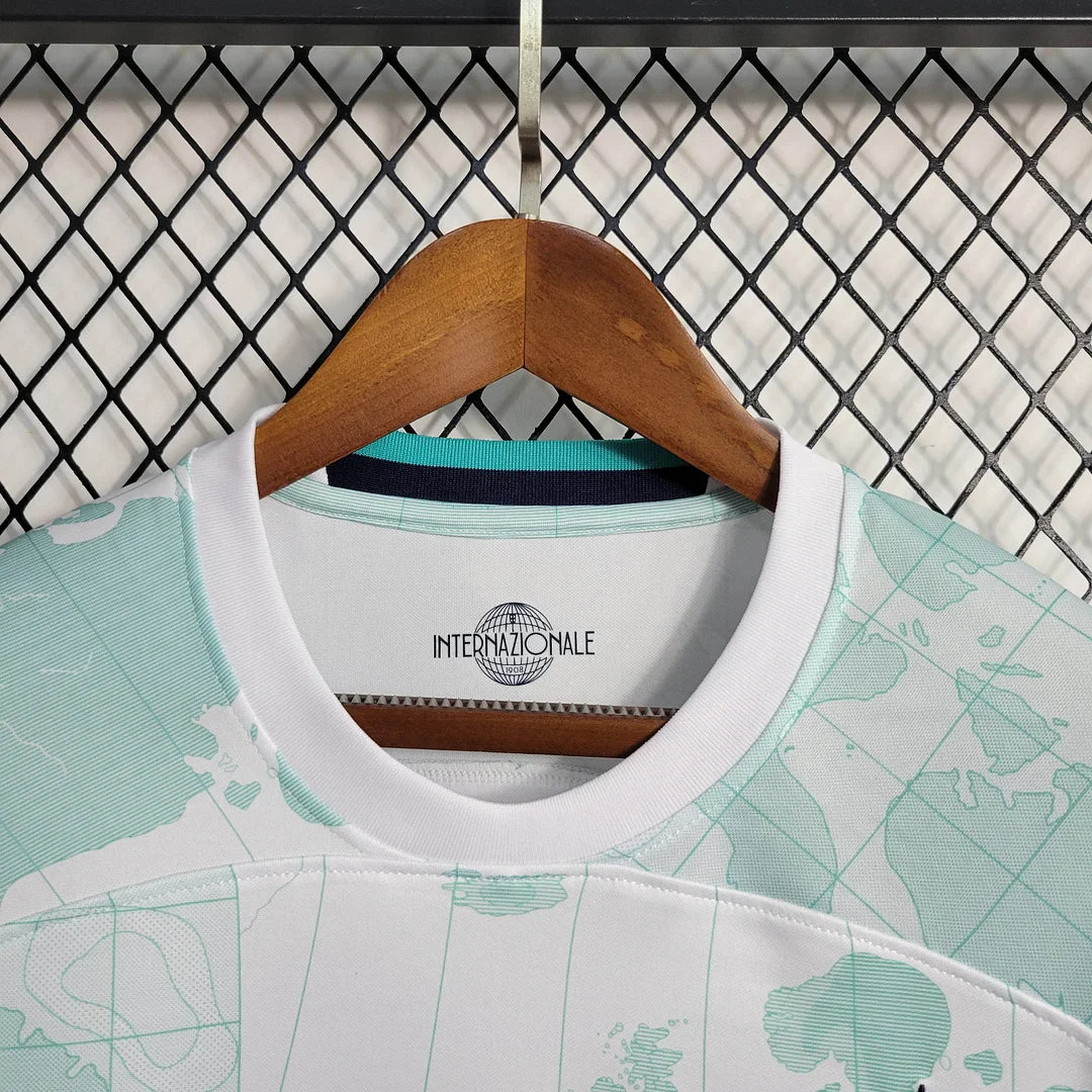 Inter Milan White And Light Blue 2022/23 Special Jersey