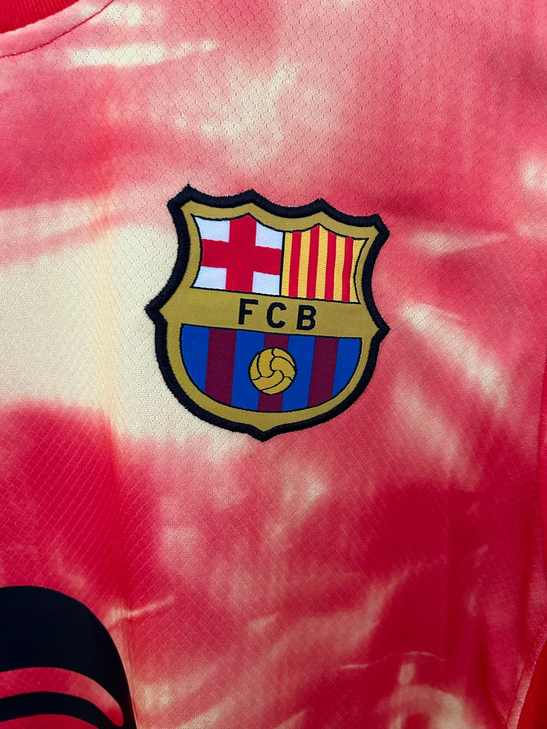 Barcelona Red And Orange 2023/24 Special Jersey