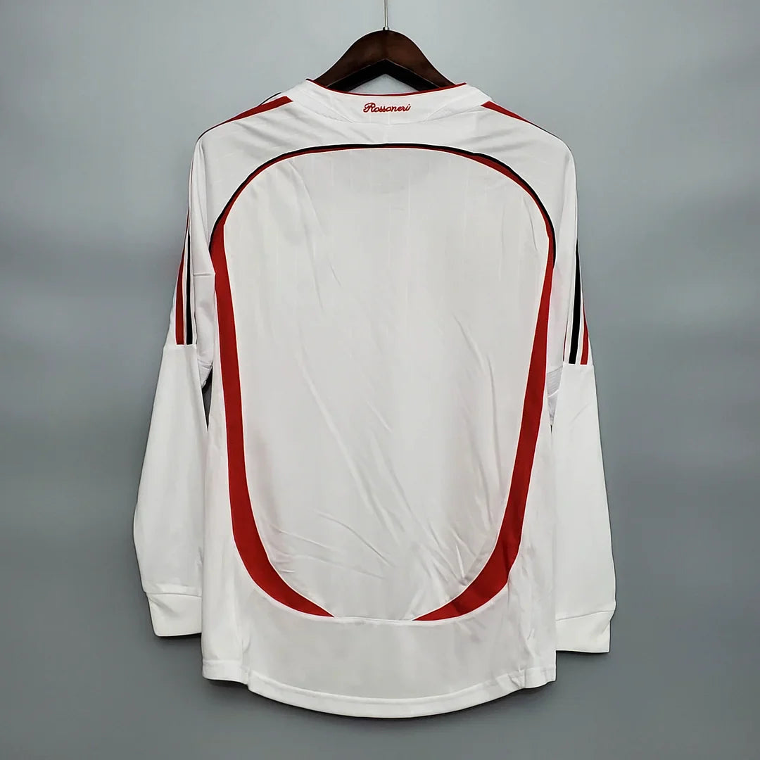 AC Milan 2006/07 Away Retro Jersey Long Sleeves