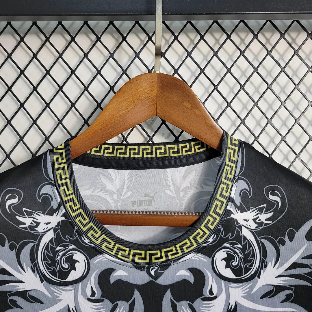 Italy Versace Black 2023 Special Jersey