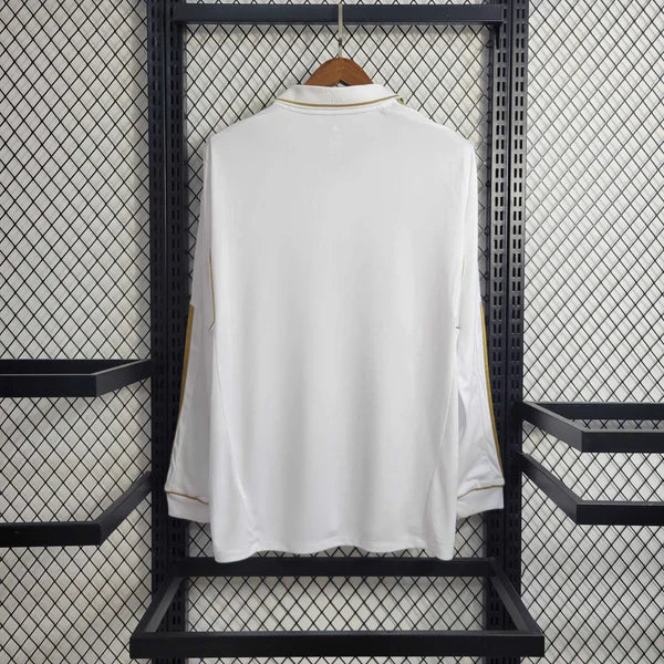 Real Madrid 2011/12 Home Retro Jersey Long Sleeves