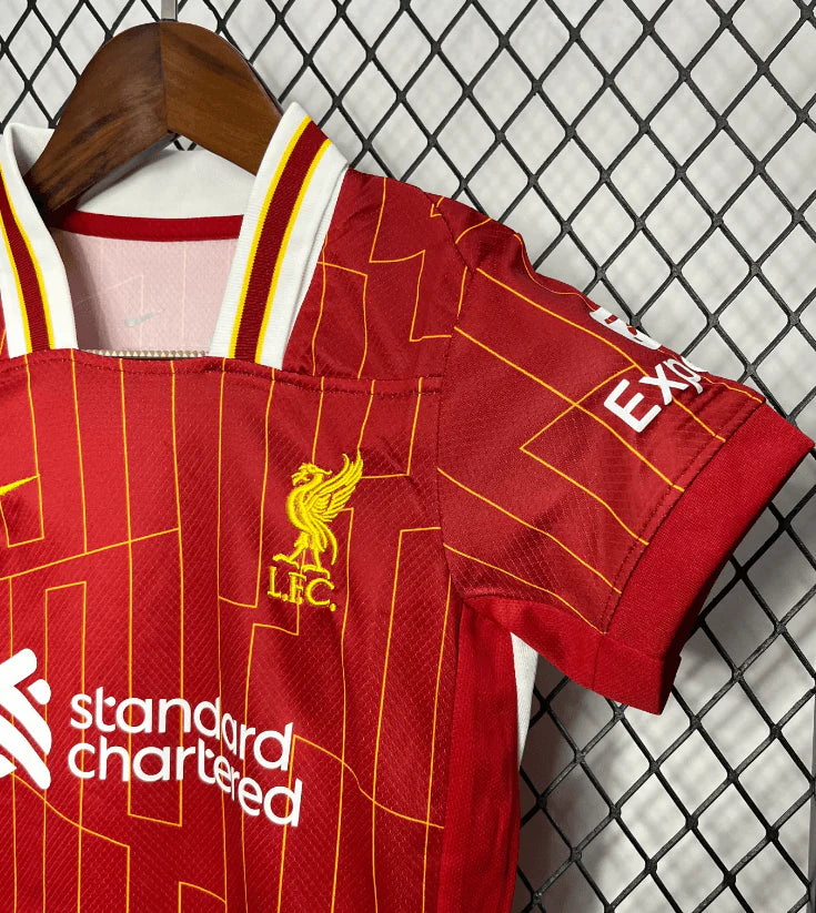 Liverpool 2024/25 Home Kids Kit