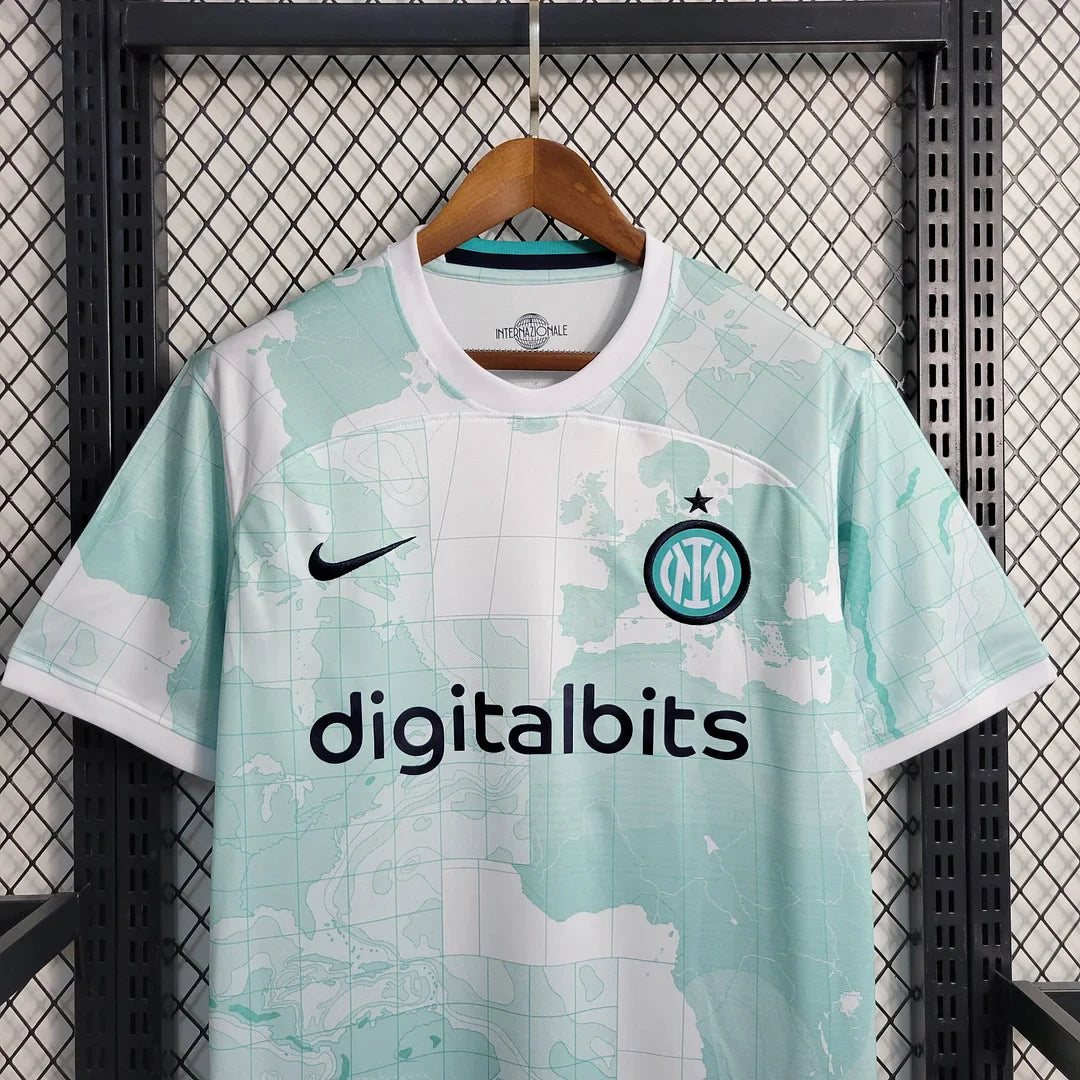 Inter Milan White And Light Blue 2022/23 Special Jersey
