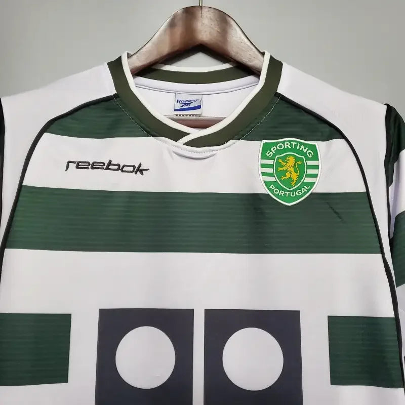 Sporting 2001/02 Home Retro Jersey