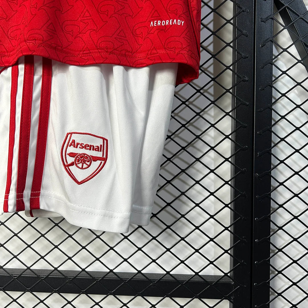 Arsenal 2025/26 Home Kids Kit