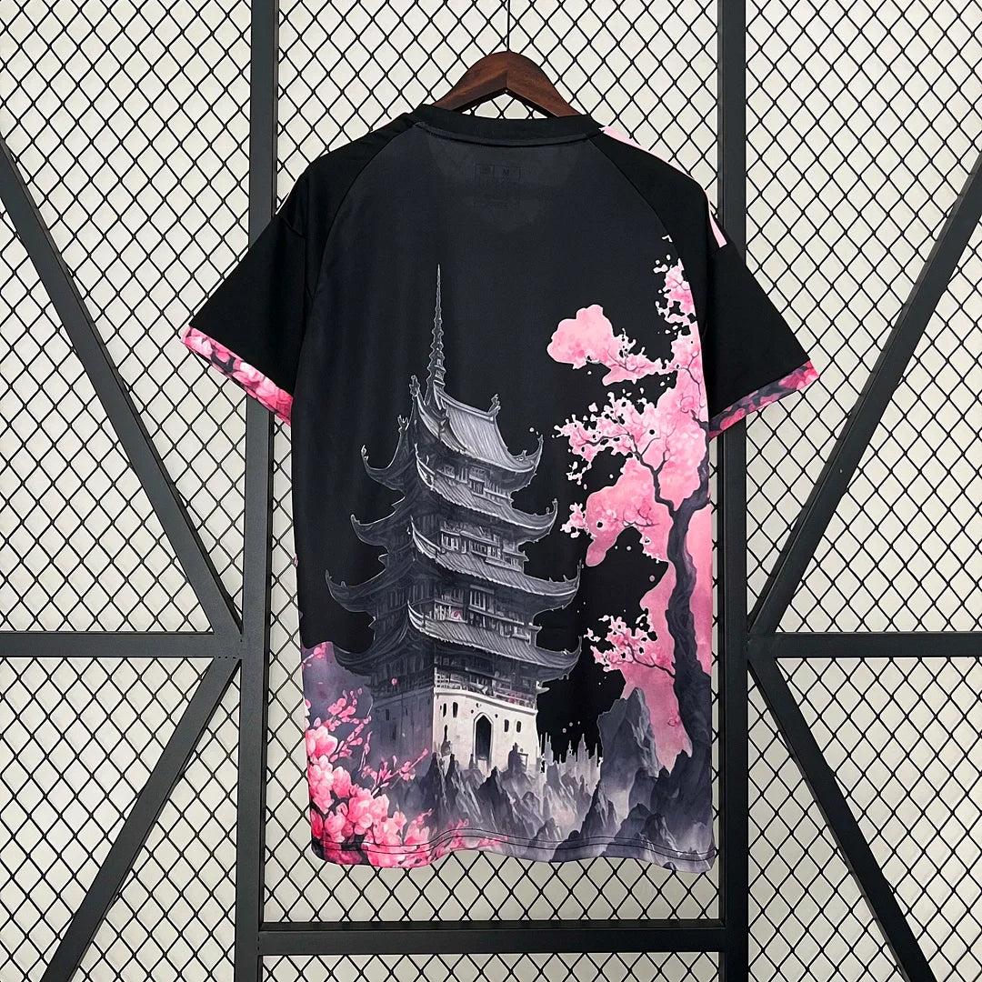 Japan Gray + Pink Dragon And Kiyomizu Temple 2024 Special Jersey