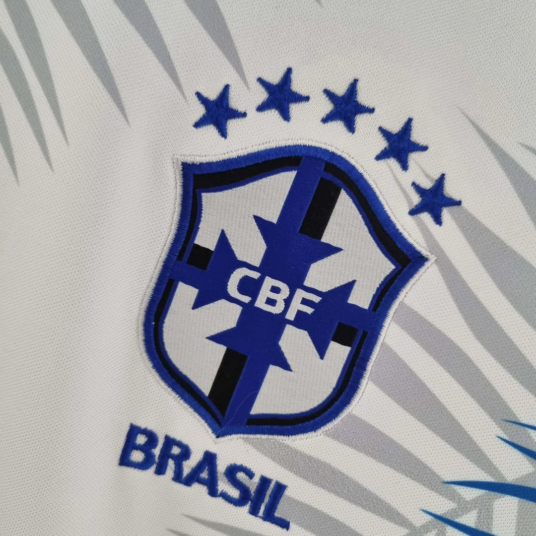 Brazil White and Blue 2022 Special Jersey