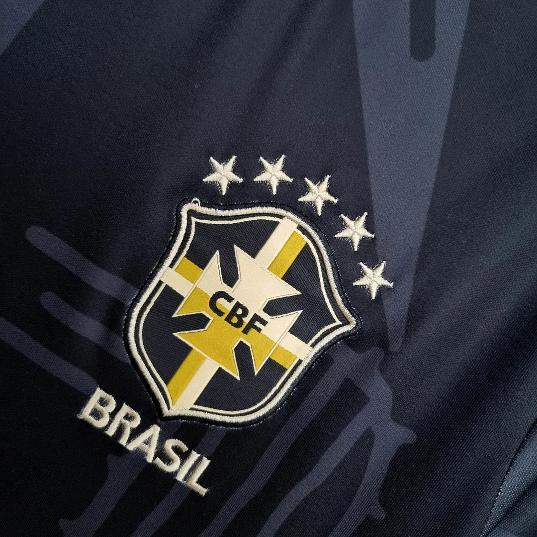 Brazil Cactus Black And Gold 2022 Special Jersey