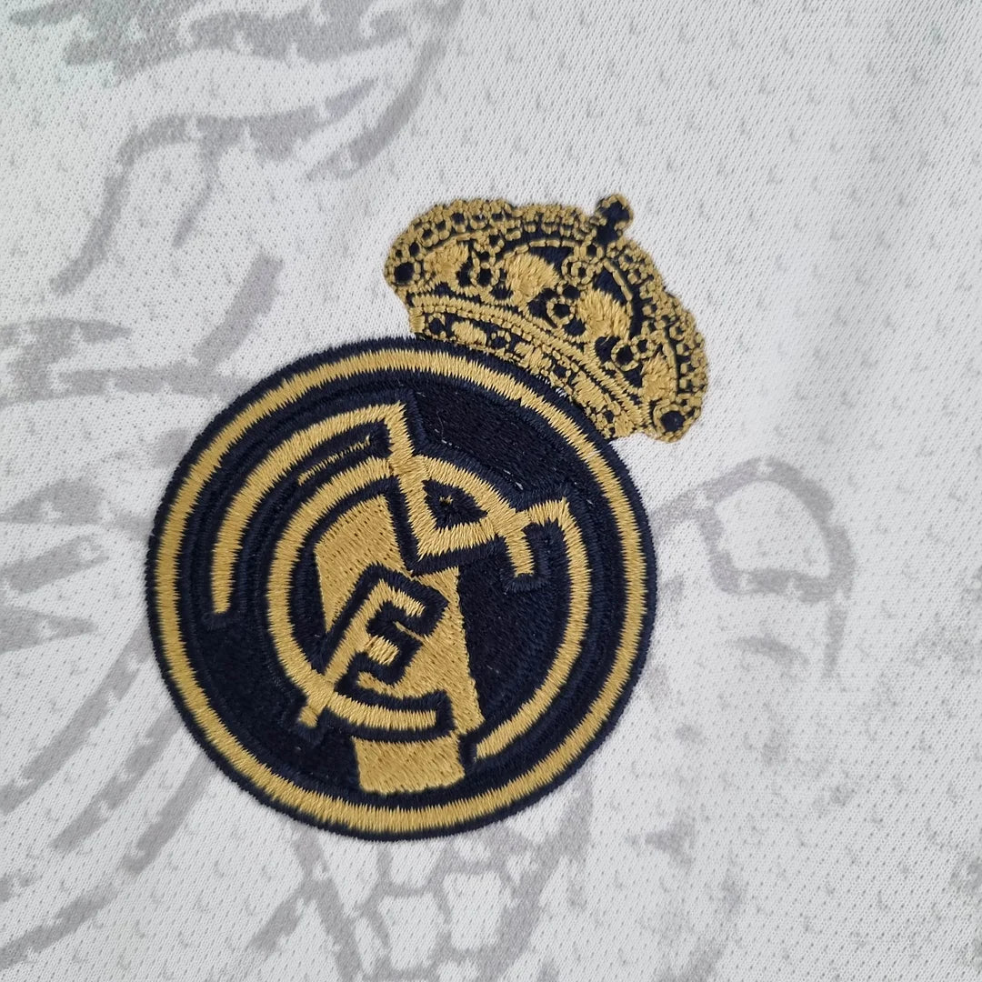 Real Madrid Black Dragon And White 2022/23 Special Jersey
