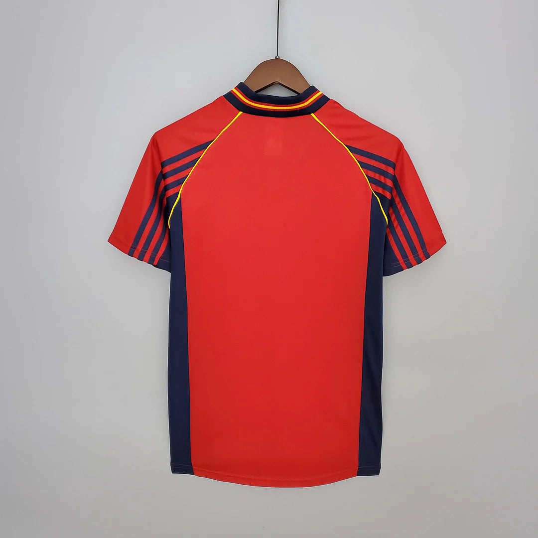 Spain 1998 Home Retro Jersey