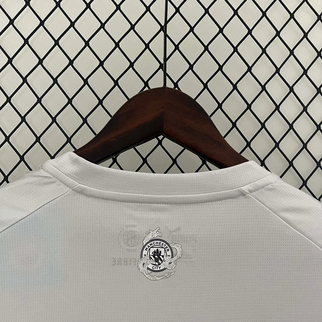 Manchester City Gray Dragon And White 2023/24 Special Jersey