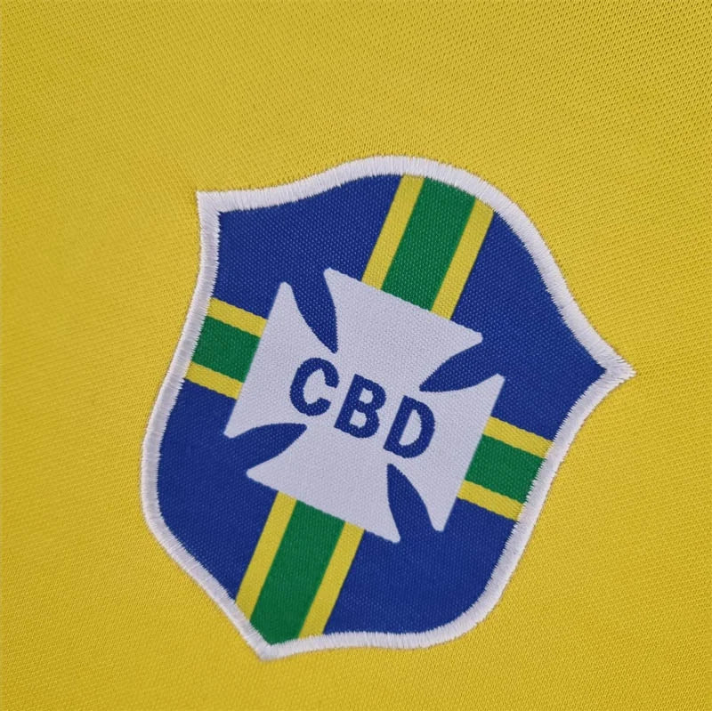 Brazil 1970 Home Retro Jersey