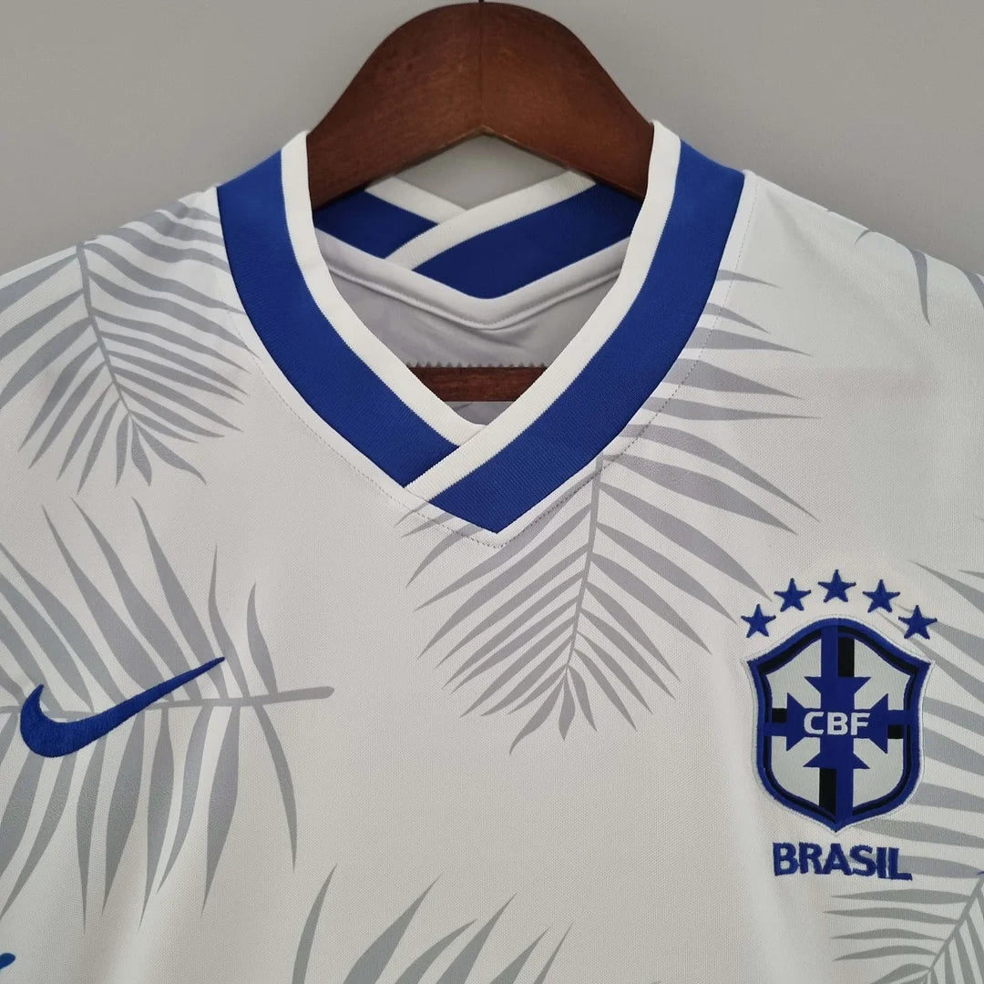 Brazil White and Blue 2022 Special Jersey