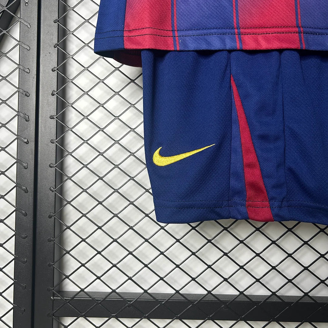 Barcelona 2025/26 Home Kids Kit