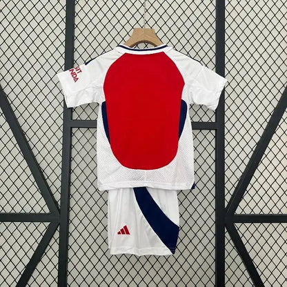 Arsenal 2024/25 Home Kids Kit