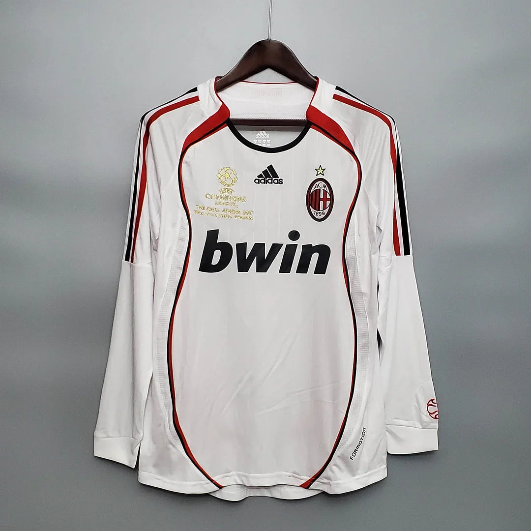 AC Milan 2006/07 Away Retro Jersey Long Sleeves