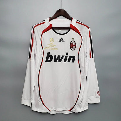 AC Milan 2006/07 Away Retro Jersey Long Sleeves