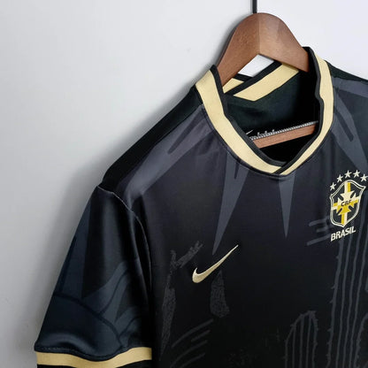 Brazil Cactus Black And Gold 2022 Special Jersey