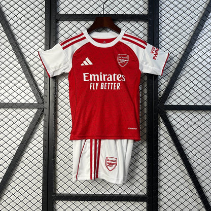 Arsenal 2025/26 Home Kids Kit