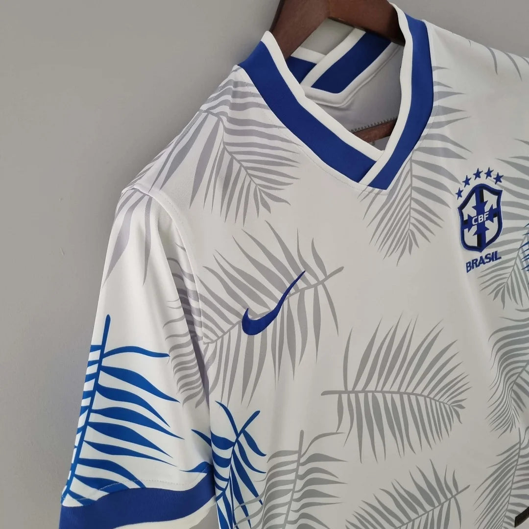 Brazil White and Blue 2022 Special Jersey