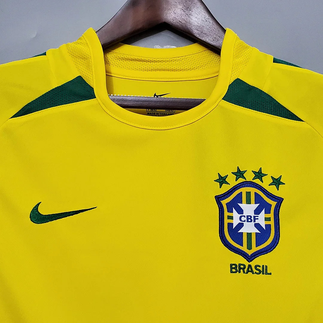 Brazil 2002 Home Retro Jersey