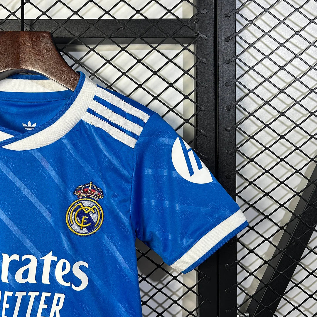 Real Madrid 2025/26 3rd Kids Kit