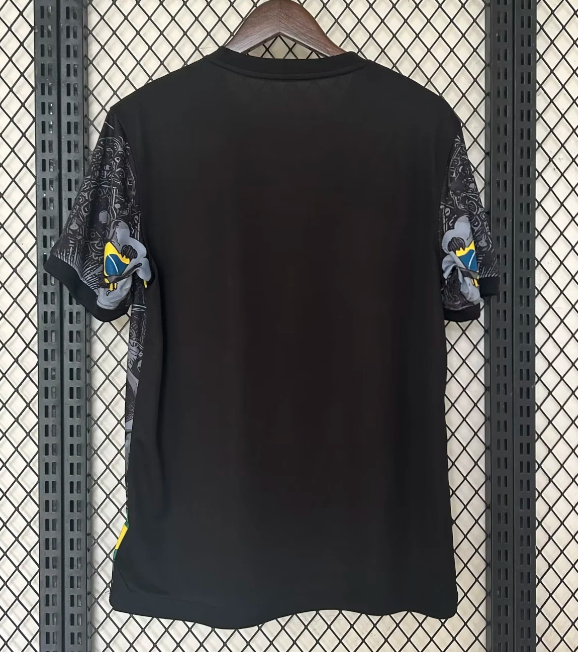 Brazil Jesus Black And Gray 2024 Special Jersey