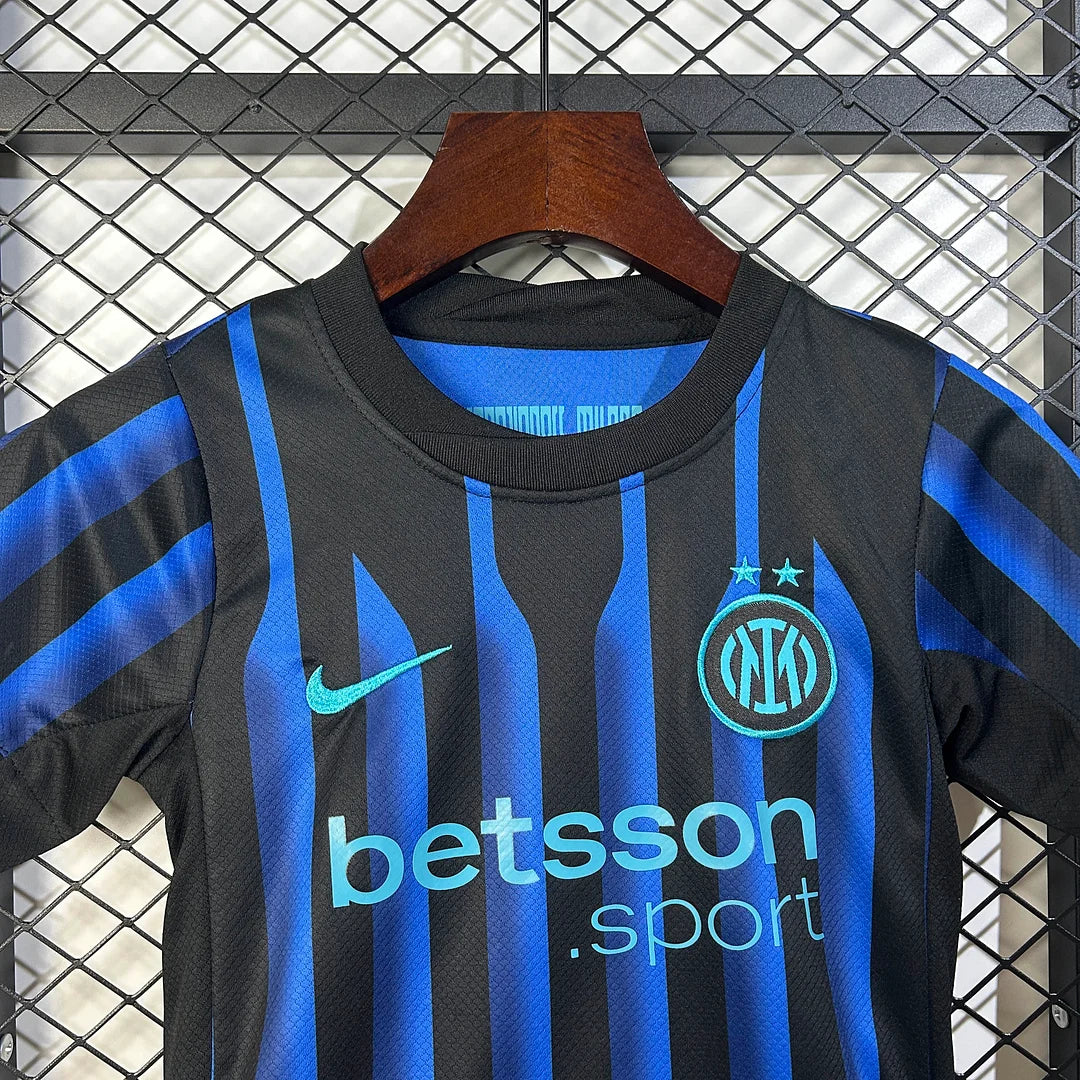 Inter Milan 2025/26 Home Kids Kit