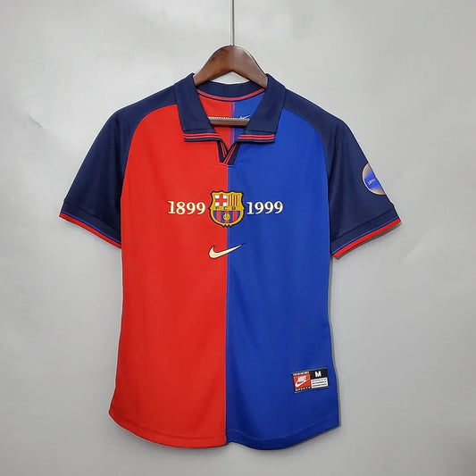 Barcelona 1999/00 Home Retro Jersey