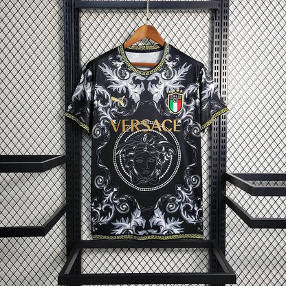 Italy Versace Black 2023 Special Jersey