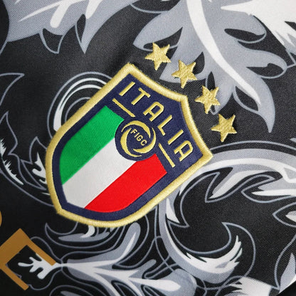 Italy Versace Black 2023 Special Jersey