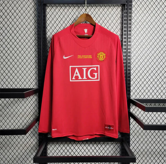 Manchester United 2007/08 Home Retro Jersey