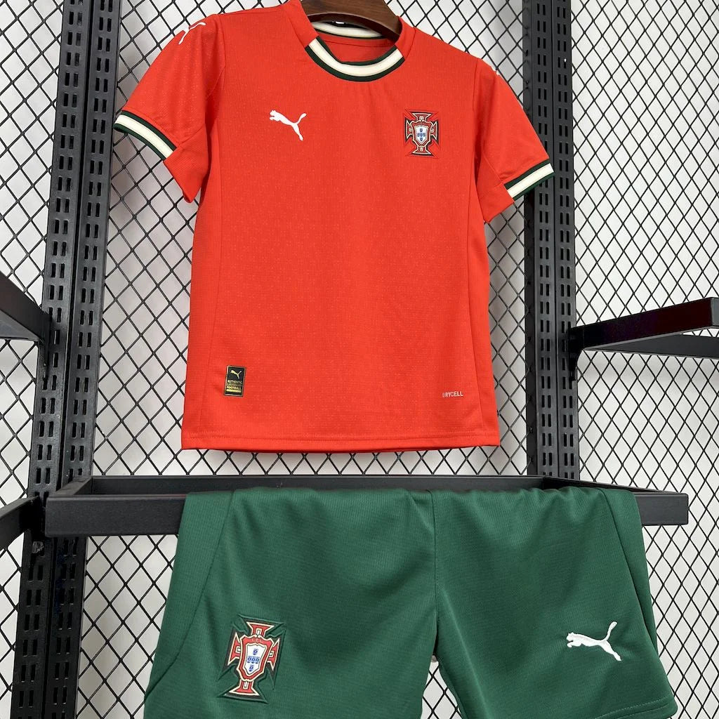 Portugal 2025/26 Home Kids Kit