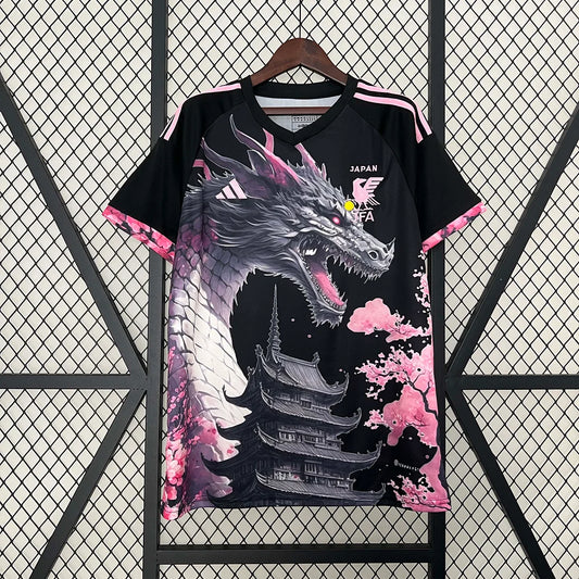 Japan Gray + Pink Dragon And Kiyomizu Temple 2024 Special Jersey