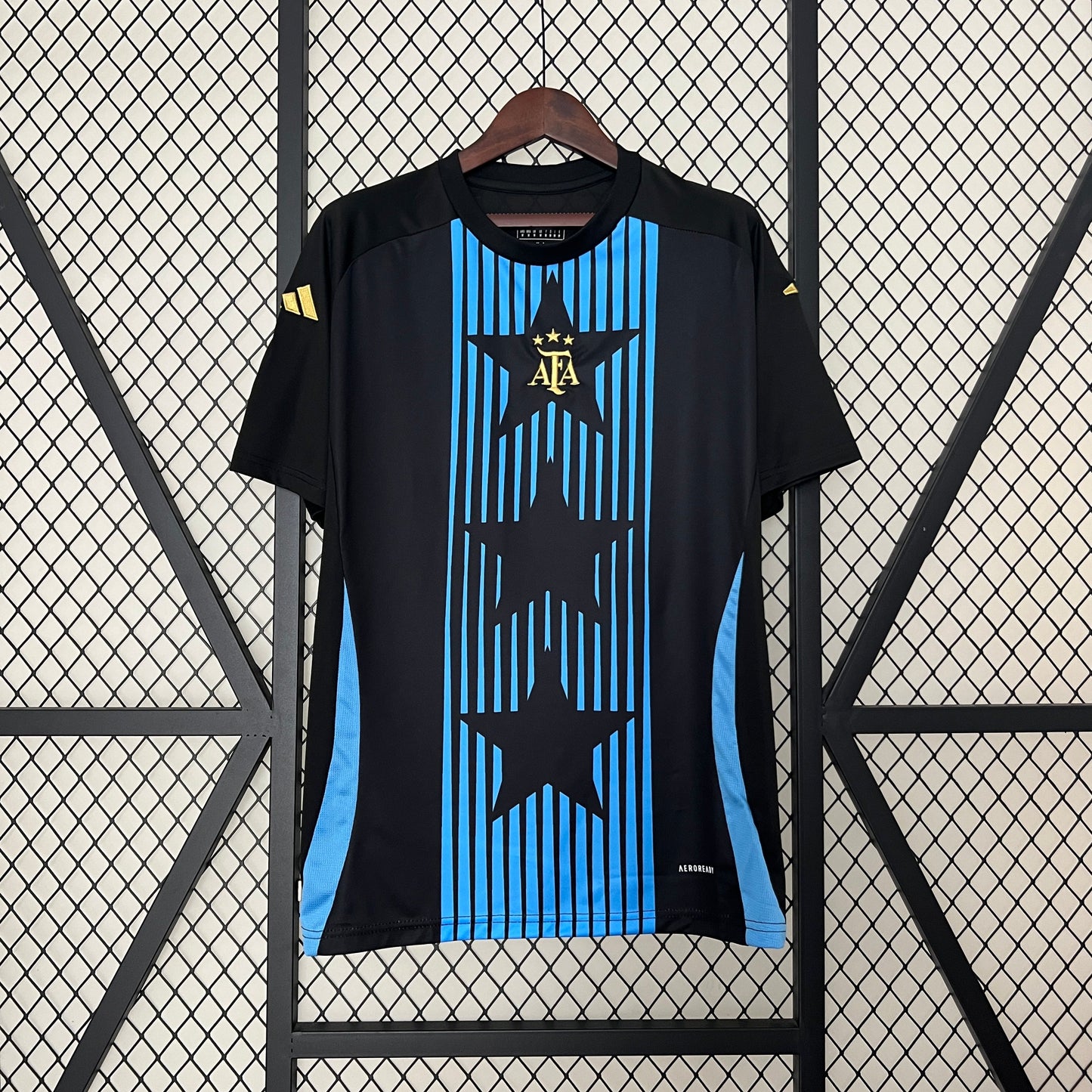 Argentina Stars Black And Blue 2024/25 Special Jersey