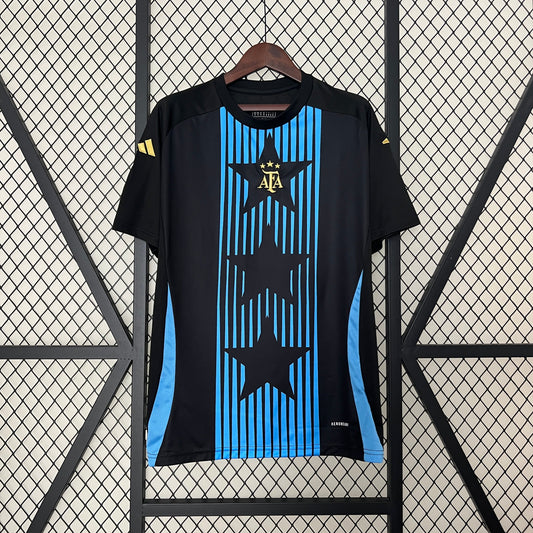 Argentina Stars Black And Blue 2024/25 Special Jersey
