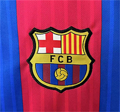 Barcelona 2016/17 Home Retro Jersey Long Sleeves