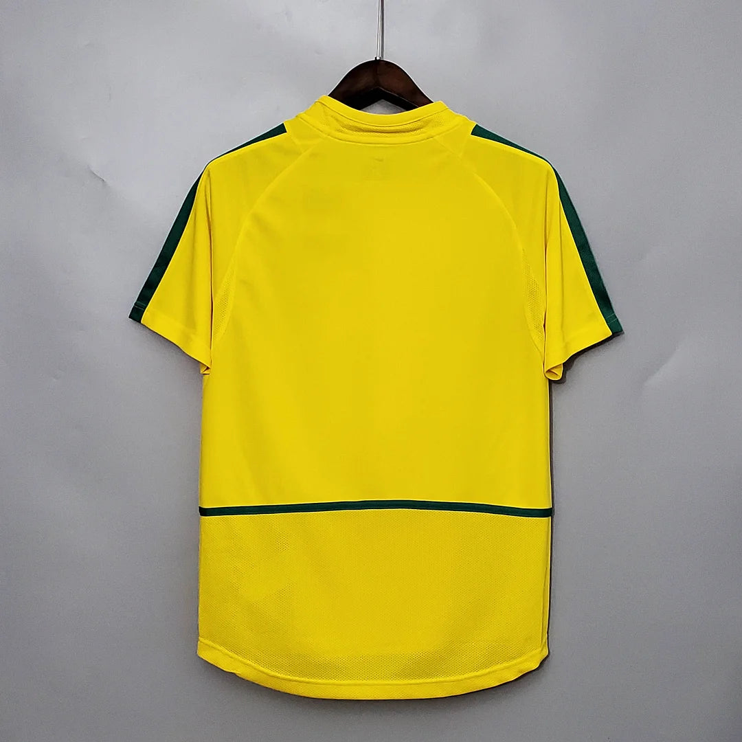 Brazil 2002 Home Retro Jersey