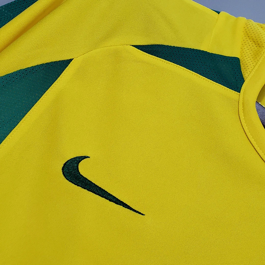 Brazil 2002 Home Retro Jersey