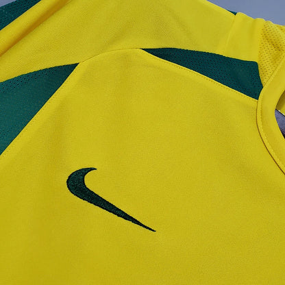 Brazil 2002 Home Retro Jersey