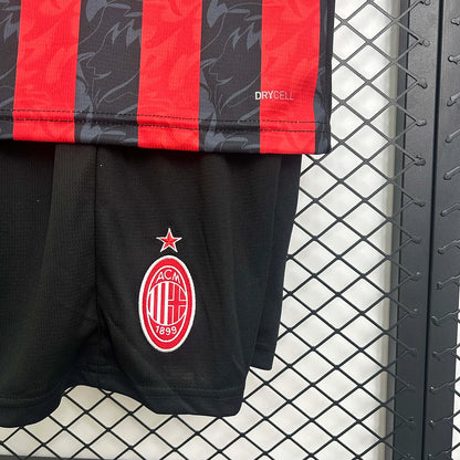 AC Milan 2025/26 Home Kids Kit