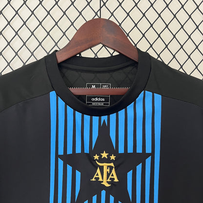 Argentina Stars Black And Blue 2024/25 Special Jersey