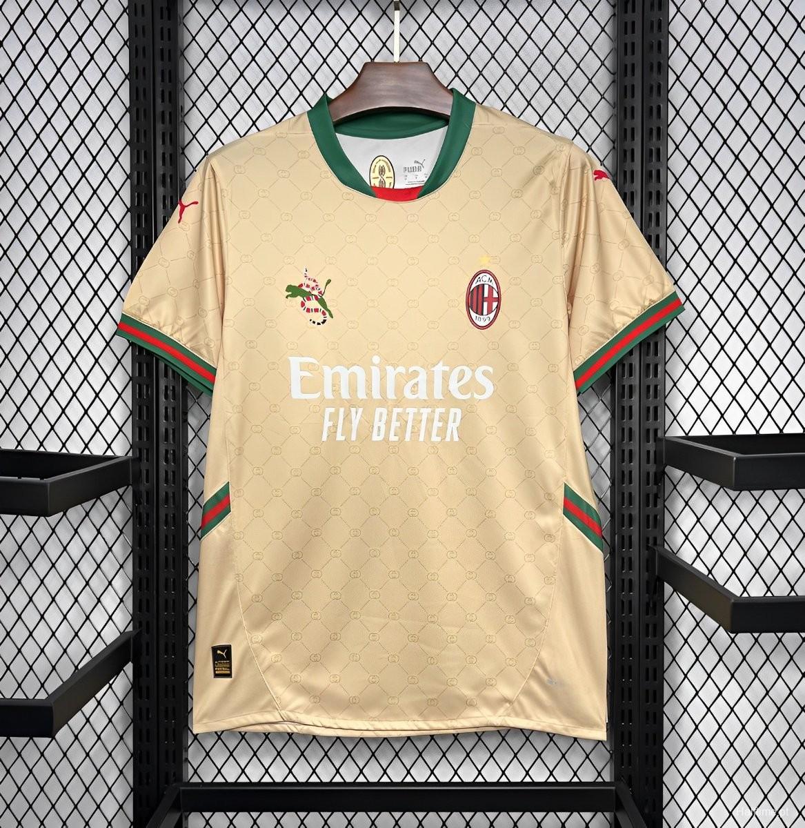 AC Milan Gold 2024/25 Special Jersey