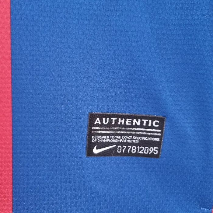 Barcelona 2010/11 Home Retro Jersey Long Sleeves