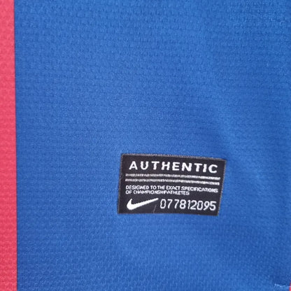 Barcelona 2010/11 Home Retro Jersey Long Sleeves