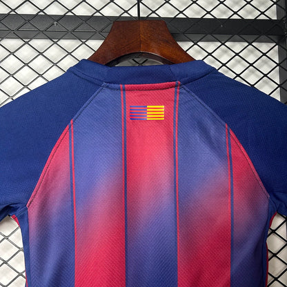 Barcelona 2025/26 Home Kids Kit
