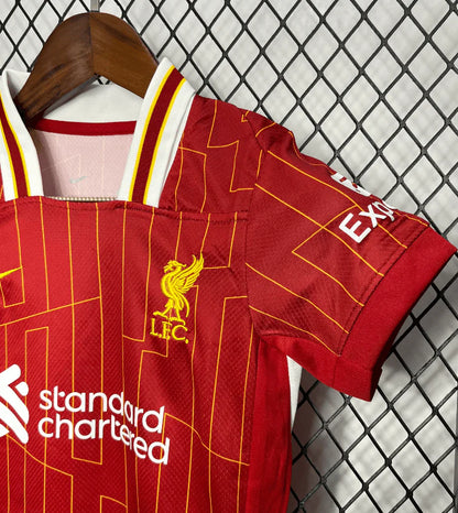 Liverpool 2024/25 Home Kids Kit