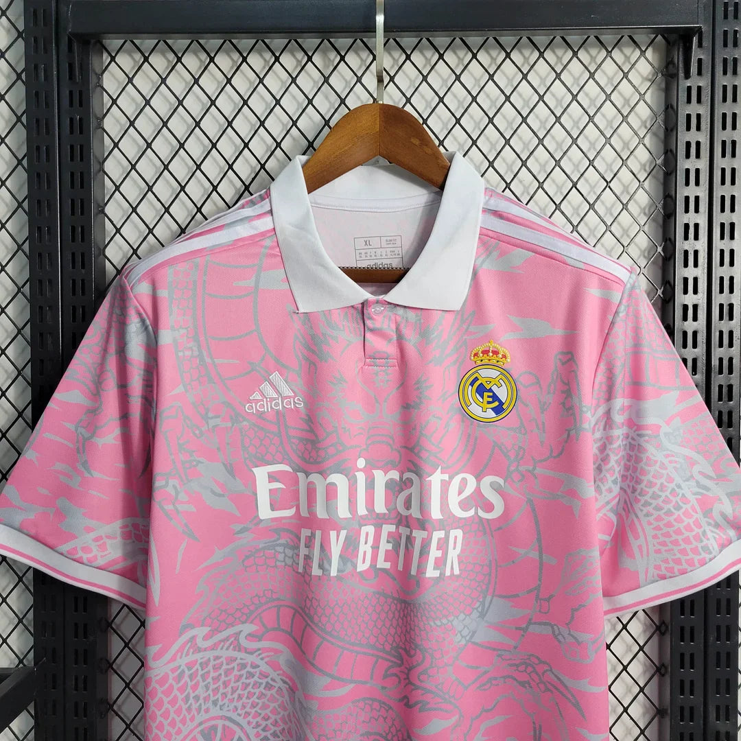 Real Madrid Pink Dragon 2023/24 Special Jersey